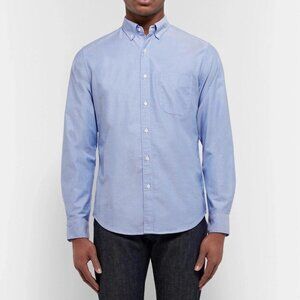 Untucked Oxford in American Pima Cotton